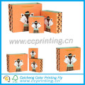 Cute paper bag with cartoon printed for gift packing